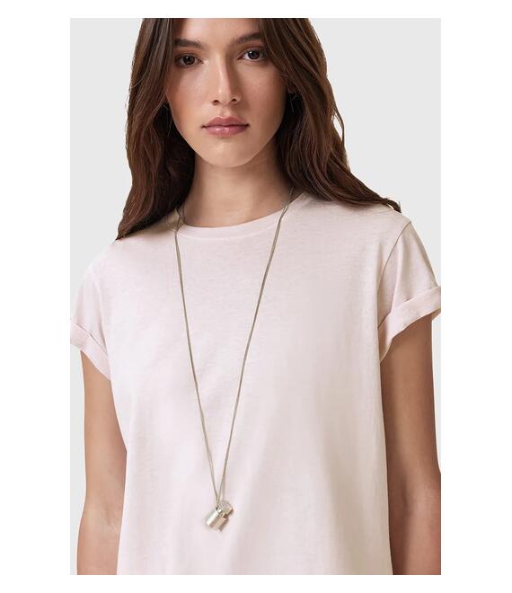 Βαμβακερό μπλουζάκι AllSaints ANNA χρώμα: πράσινο, W191JB