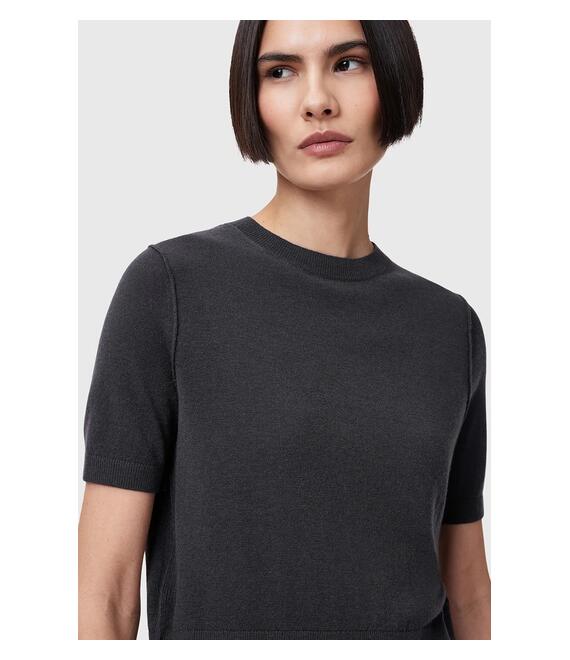 Μάλλινη μπλούζα AllSaints ELSIE χρώμα: μαύρο, W068KC