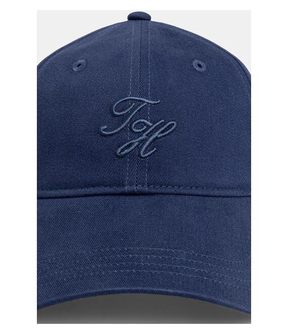 Βαμβακερό καπέλο του μπέιζμπολ Tommy Hilfiger χρώμα: ναυτικό μπλε, AW0AW17489
