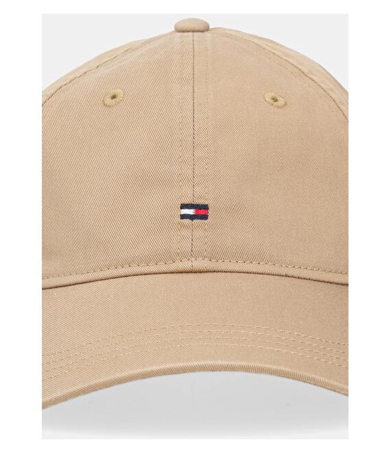 Βαμβακερό καπέλο του μπέιζμπολ Tommy Hilfiger χρώμα: πράσινο, AW0AW17632