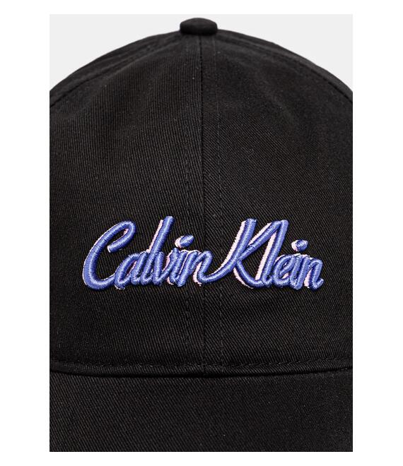 Βαμβακερό καπέλο του μπέιζμπολ Calvin Klein χρώμα: μαύρο, LV04K5044G