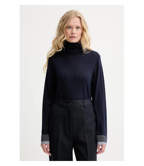Μάλλινο πουλόβερ PS Paul Smith χρώμα: ναυτικό μπλε, W2R-420NJ-N31241