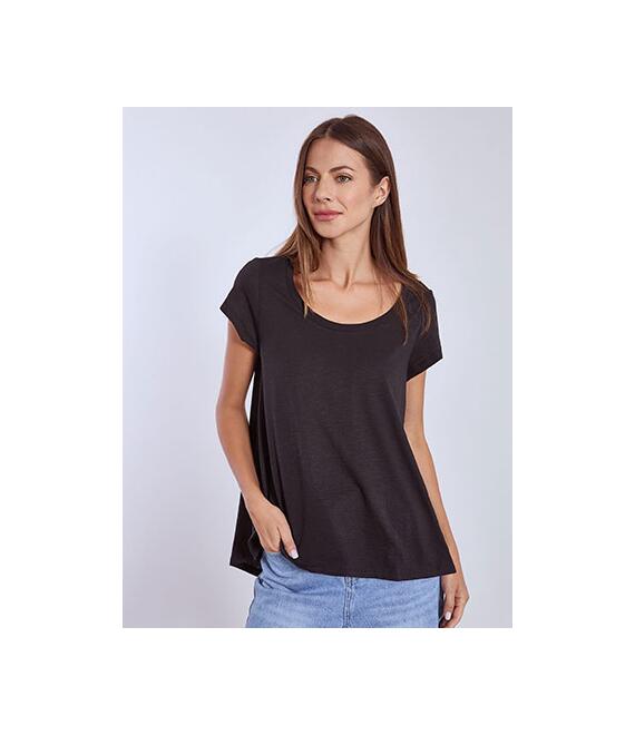 T-shirt με καμπύλη στο τελείωμα SN9489.4163+4