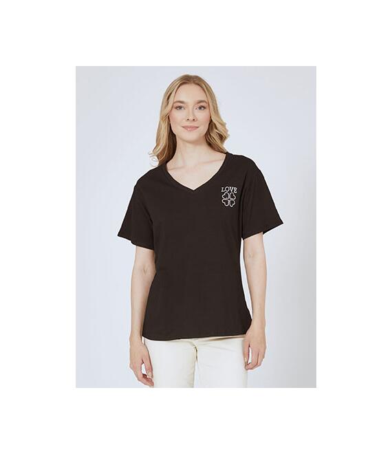 T-shirt Love με καρδιές SN9844.4658+3