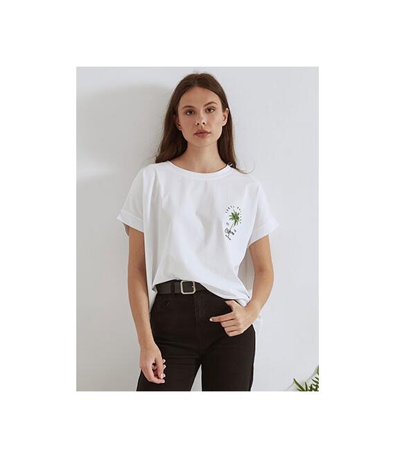 T-shirt California με φοίνικα SN9844.4987+1