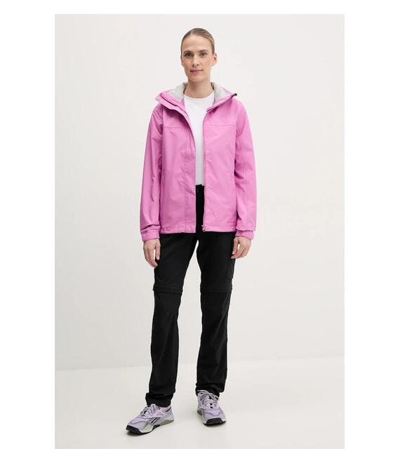 Αδιάβροχο μπουφάν Helly Hansen Aden γυναικείο, χρώμα: ροζ, 62650