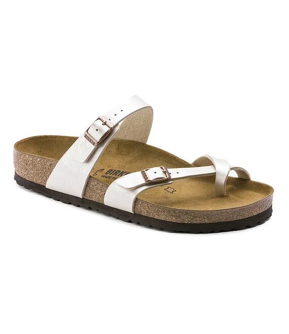 Παντόφλες Birkenstock Mayari χρώμα: μπεζ, 1020664