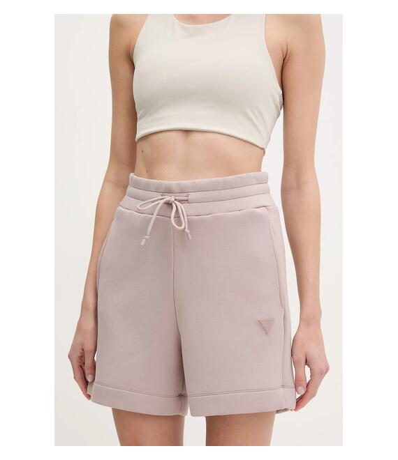 Σορτς Guess χρώμα: μπεζ