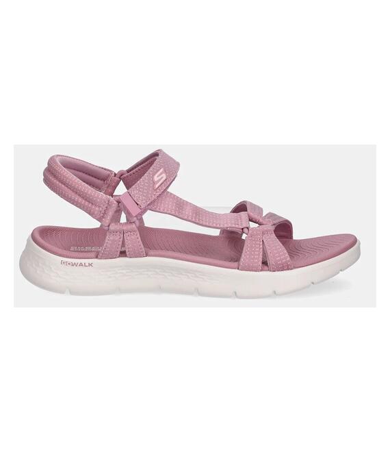 Σανδάλια Skechers GO WALK FLEX χρώμα: ροζ