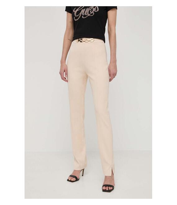 Παντελόνι Marciano Guess NORAH χρώμα: μπεζ, 4GGB13 7074A
