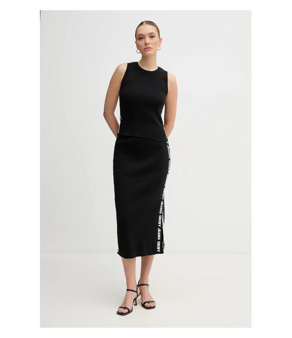 Top Dkny χρώμα: μαύρο, DJ4R0115
