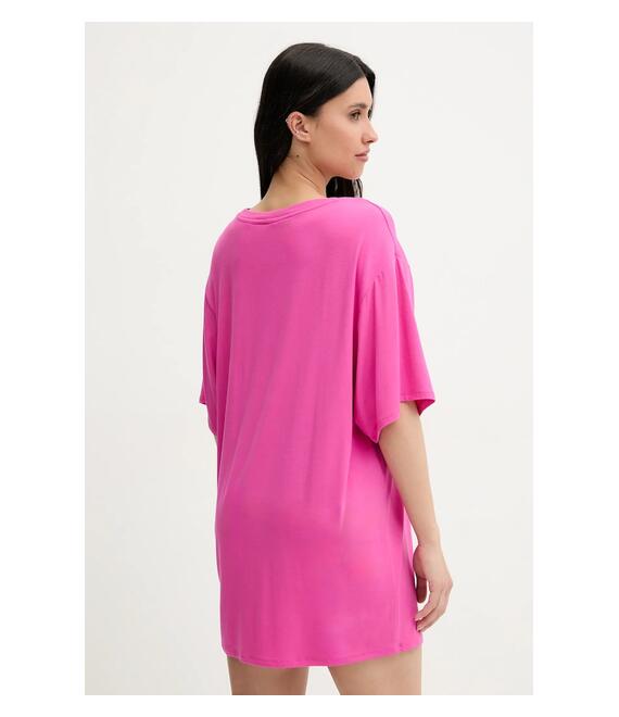 Μπλουζάκι Guess χρώμα: ροζ