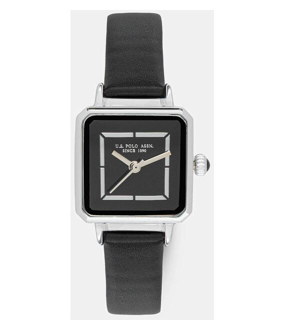 Ρολόι U.S. Polo Assn. GABRIELLE χρώμα: μαύρο, USP8295BK