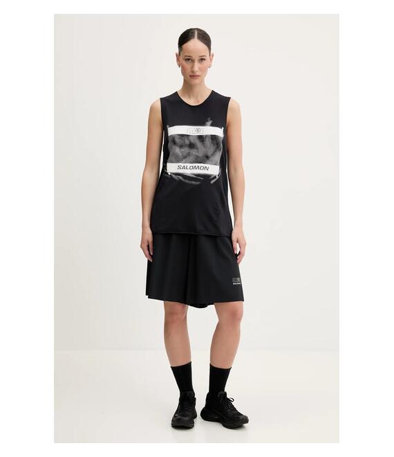 Top MM6 Maison Margiela x Salomon χρώμα: μαύρο, S52NL0071.M20101