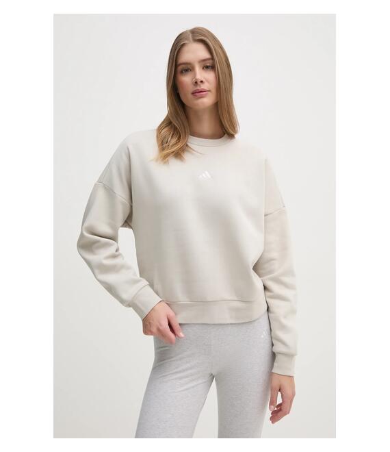 Μπλούζα adidas Essentials χρώμα: μπεζ, JI6069