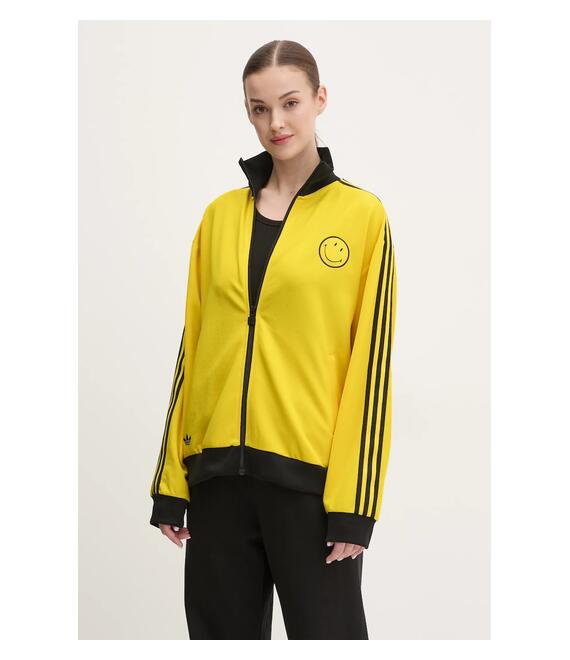 Μπλούζα adidas Originals X Smiley χρώμα: κίτρινο, JD2737