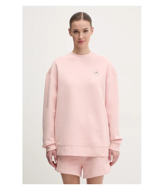 Μπλούζα adidas by Stella McCartney χρώμα: ροζ, JN0229