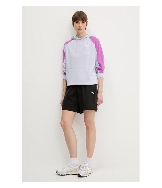Μπλούζα Puma χρώμα: μπλε, με κουκούλα, 685044
