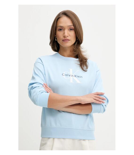 Μπλούζα Calvin Klein Jeans χρώμα: μπλε, LV047B234G