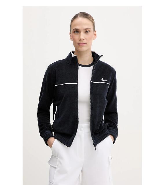 Μπλούζα Guess ASTER χρώμα: ναυτικό μπλε, V5GQ02 KCQV1