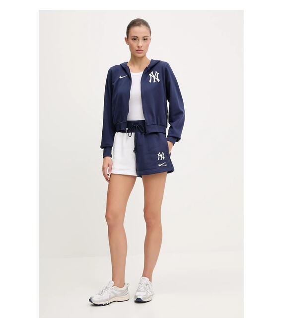 Μπλούζα Nike New York Yankees χρώμα: ναυτικό μπλε, με κουκούλα, 035D-160N-NK-HVV