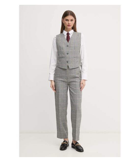Πουκάμισο Tommy Hilfiger χρώμα: άσπρο, WW0WW44084