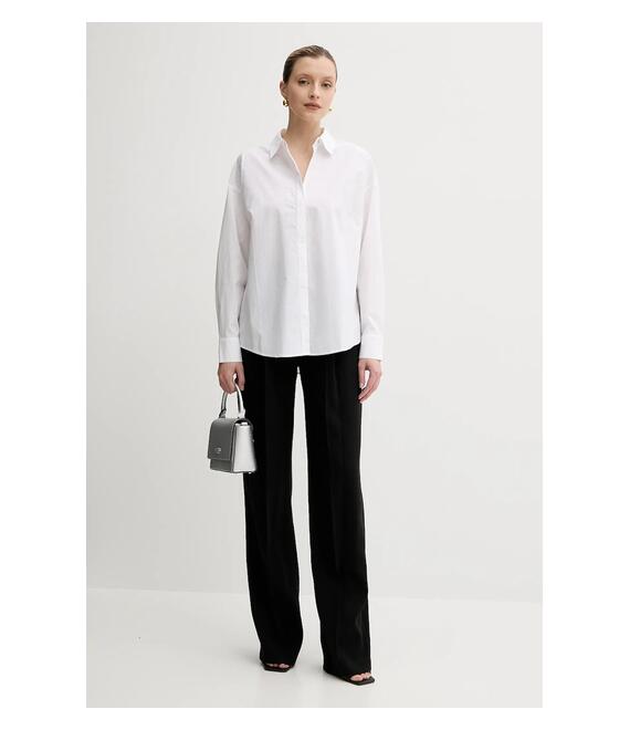 Βαμβακερό πουκάμισο Guess SILVIA χρώμα: άσπρο, W5GH42 WGWS0