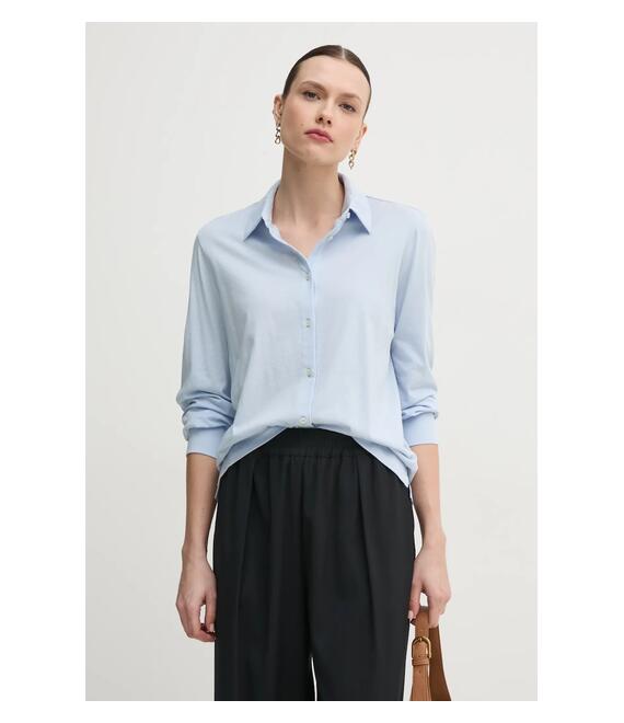 Πουκάμισο Tommy Hilfiger χρώμα: μπλε, WW0WW45983