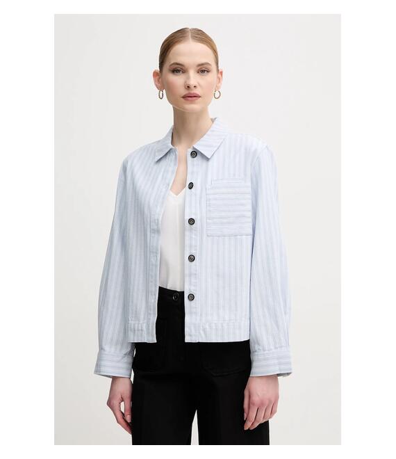 Βαμβακερό πουκάμισο Barbour June χρώμα: μπλε, LOS0070BL23