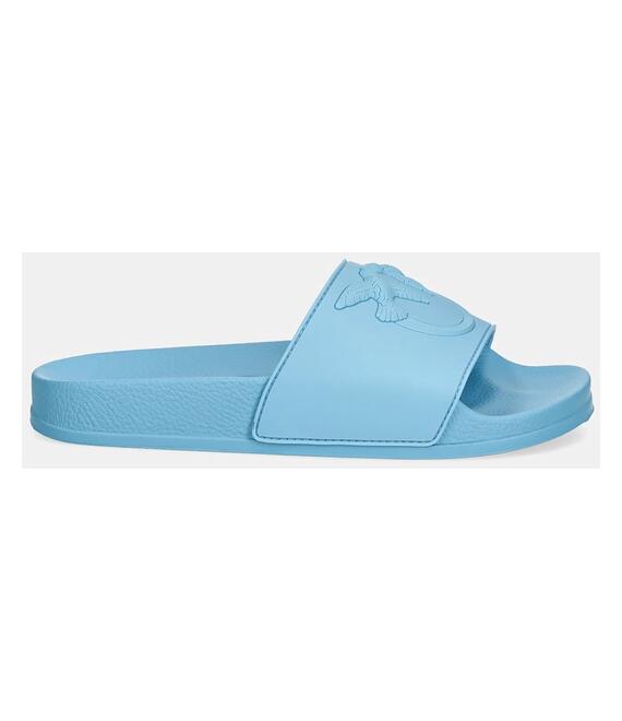 Παντόφλες Pinko Dilly χρώμα: μπλε, SS0093 E027 EA7