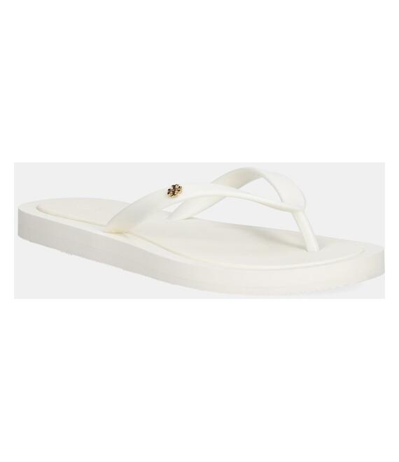 Σαγιονάρες Tory Burch Kira χρώμα: άσπρο, 162307-100