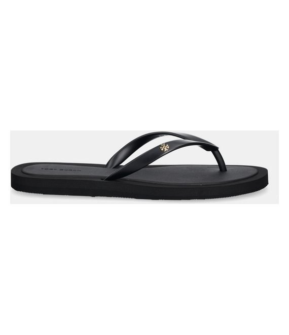 Σαγιονάρες Tory Burch Kira χρώμα: μαύρο, 162307-013