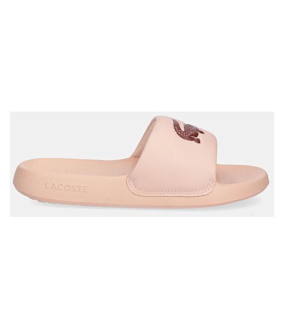 Παντόφλες Lacoste SERVE SLIDE 1.0 χρώμα: πορτοκαλί, 49CFA0022