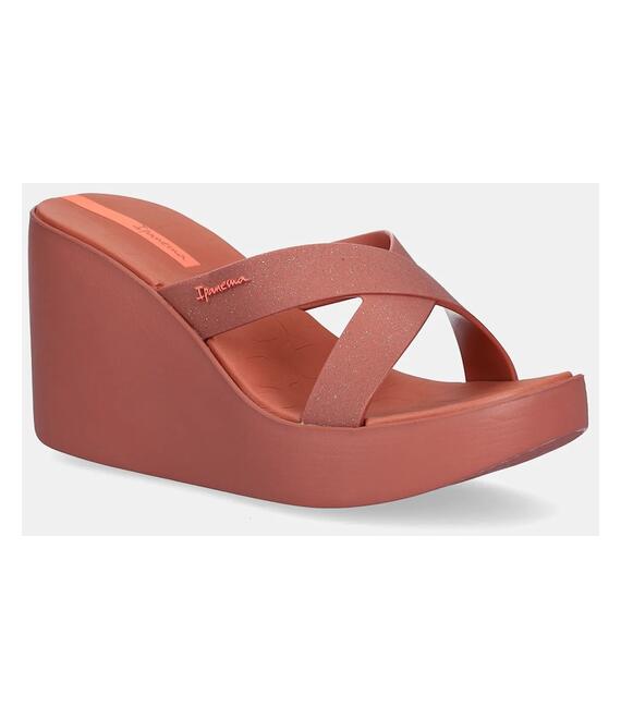 Παντόφλες Ipanema HIGH FASHION χρώμα: πορτοκαλί, 83646-BD678