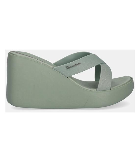 Παντόφλες Ipanema HIGH FASHION χρώμα: πράσινο, 83646-BD680