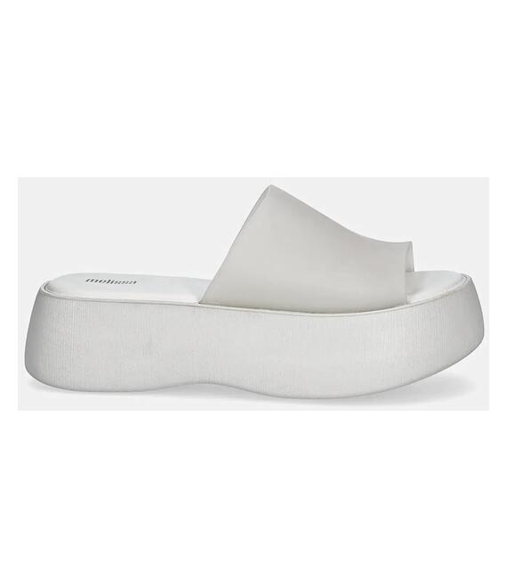 Παντόφλες Melissa MELISSA BECKY AD χρώμα: γκρι, M 32818