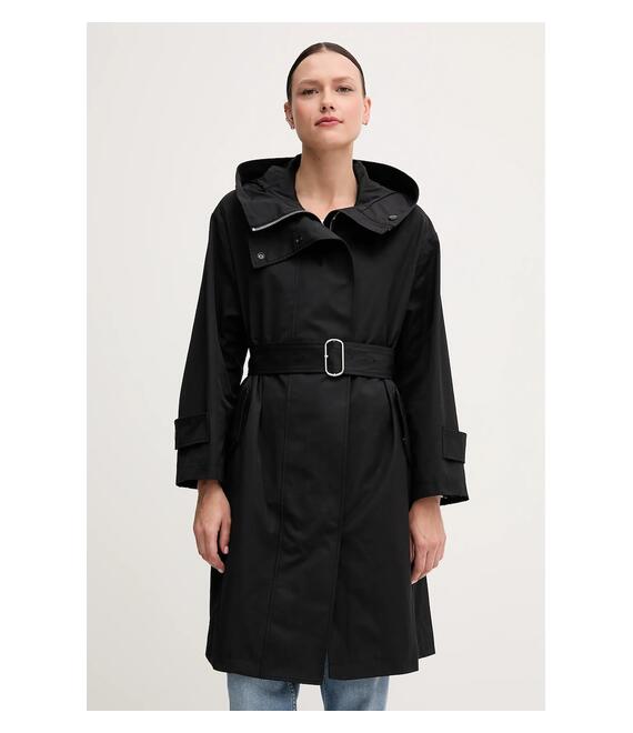 Μπουφάν Sisley χρώμα: μαύρο, 2H61LN05F