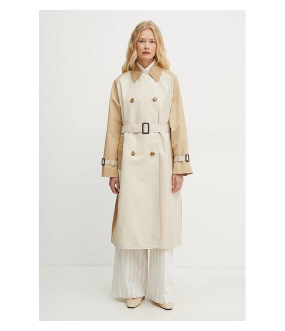 Καμπαρντίνα διπλής όψης Weekend Max Mara χρώμα: μπεζ, 2515021011600
