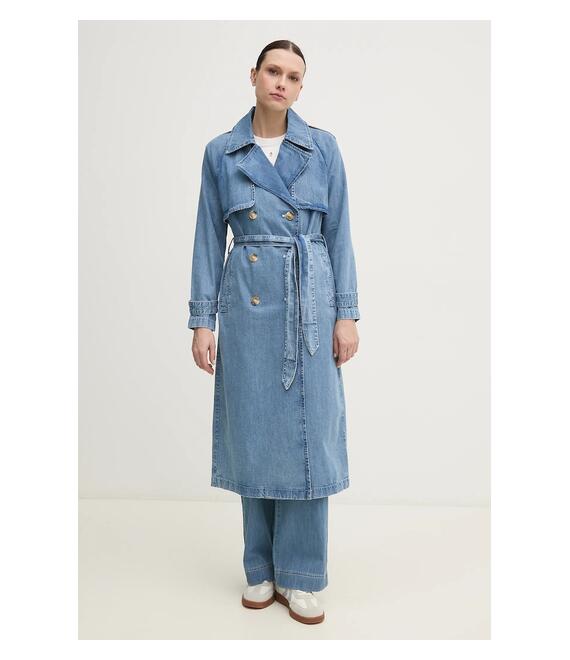 Τζιν καμπαρντίνα Dkny χρώμα: μπλε, DJ5J6129
