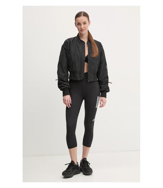 Σακάκι προπόνησης adidas by Stella McCartney χρώμα: μαύρο, JF6030