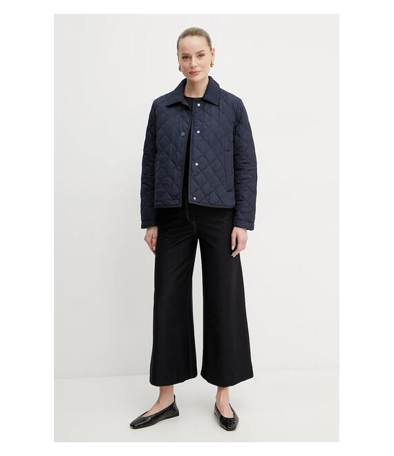 Μπουφάν Weekend Max Mara χρώμα: ναυτικό μπλε, 2515481021600