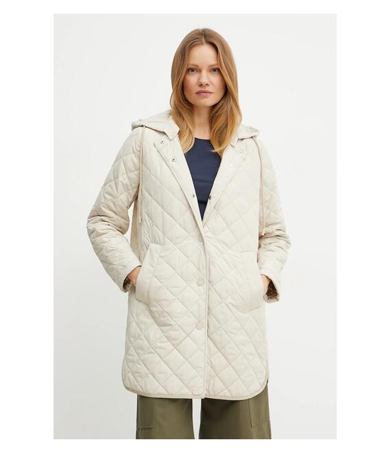 Μπουφάν Weekend Max Mara χρώμα: μπεζ, 2515491011600