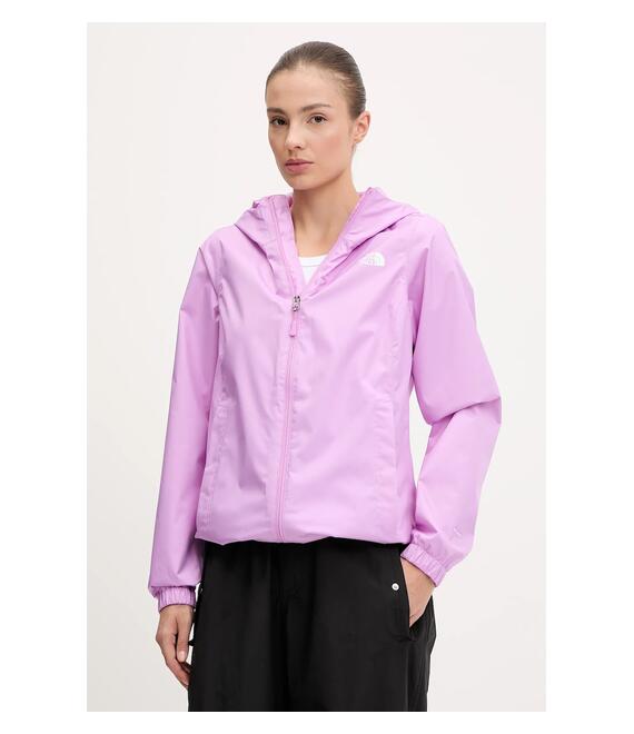 Μπουφάν The North Face Quest χρώμα: μοβ, NF00A8BA0XO1