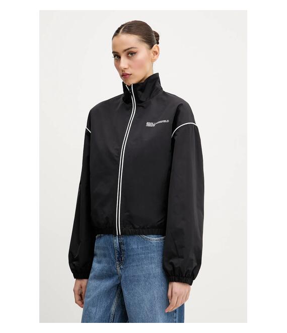 Μπουφάν Karl Lagerfeld Jeans χρώμα: μαύρο, A2W15015
