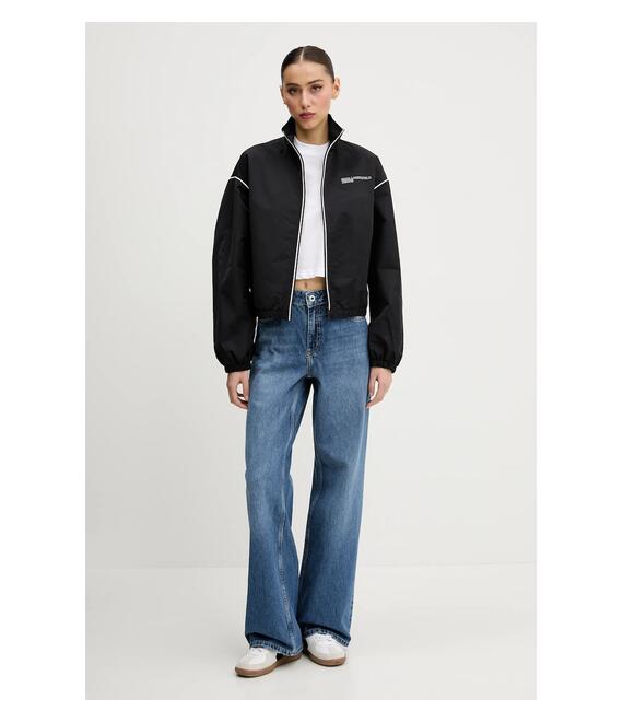Μπουφάν Karl Lagerfeld Jeans χρώμα: μαύρο, A2W15015