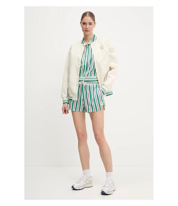 Μπουφάν bomber Fila Leme χρώμα: μπεζ, FAW0999