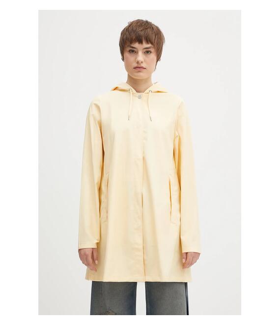 Μπουφάν Rains A-Line W Jacket W3 χρώμα: κίτρινο, 18050.111
