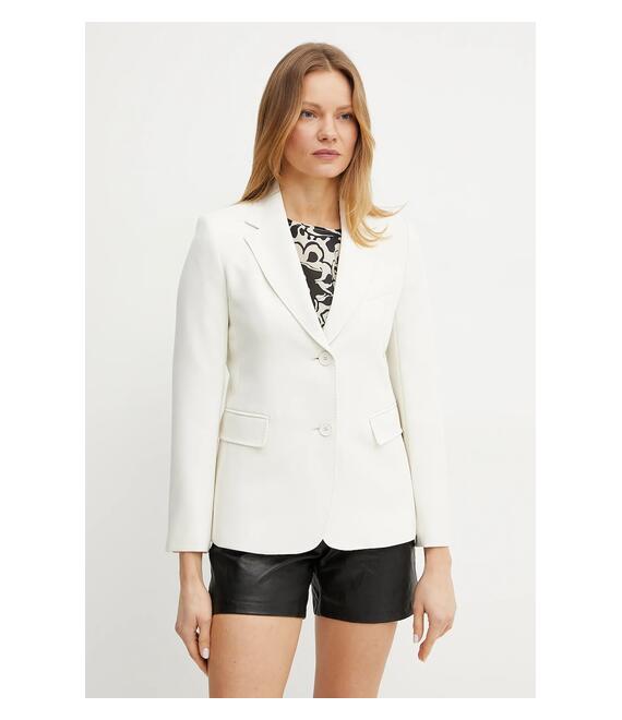 Σακάκι Weekend Max Mara χρώμα: μπεζ, 2515041041600
