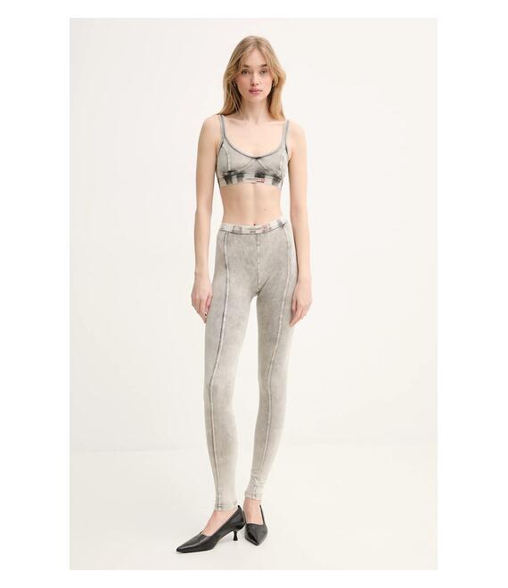 Κολάν Diesel ATHENA-DNM TROUSERS χρώμα: γκρι, A17571.0SHAN
