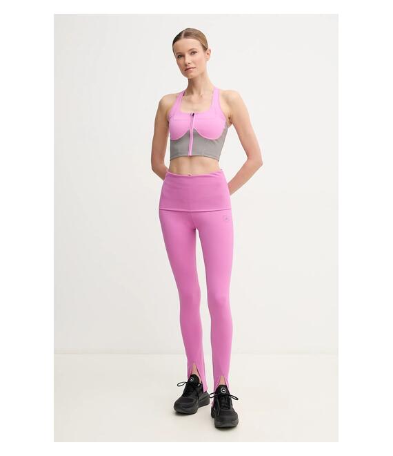 Κολάν προπόνησης adidas by Stella McCartney χρώμα: μοβ, JJ1629